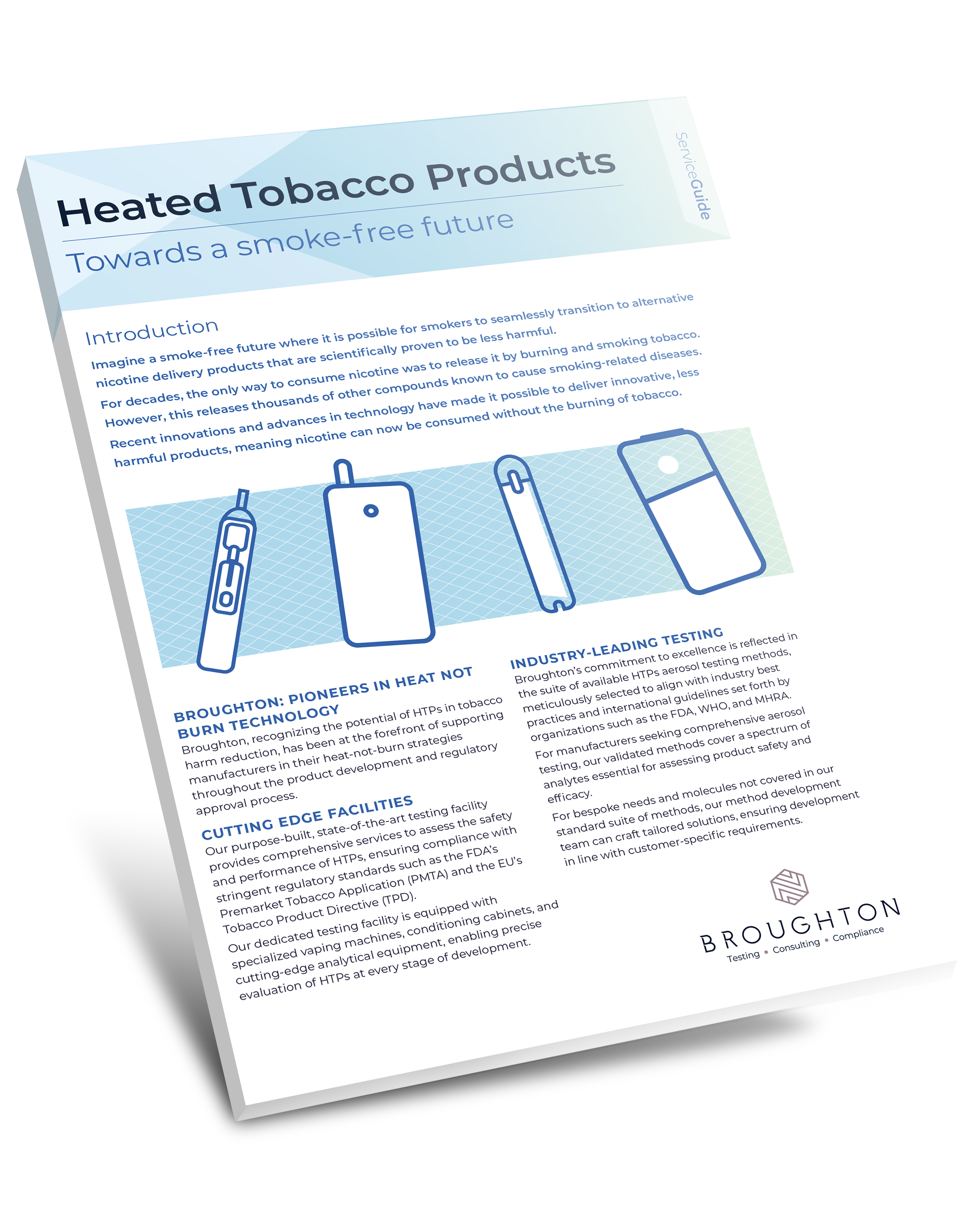 Broughton Heated Tobacco Products Service Guide