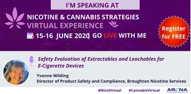 Nicotine and Cannabis Virtual Events